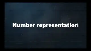 AS Revision - Day 01: Number Representation