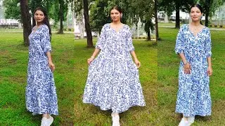 How to make Layered dress cutting and stitching/frill dress/Diy layered dress /easy stitching