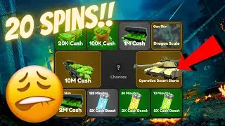 SPINNING 20 TIMES IN WAR TYCOON ON ROBLOX (FACE CAM)