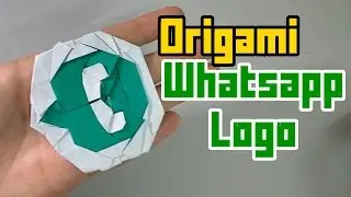 Origami Whatsapp Logo Tutorial - How to - Intermediate