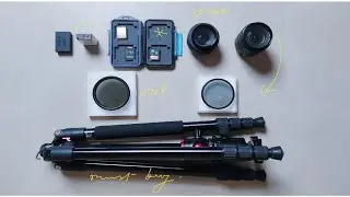 5 Things Every beginner PHOTOGRAPHER should buy !