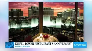 Eiffel Tower restaurant's 25th anniversary