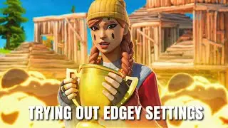 Trying Fncs Winner Edgey Settings | Fortnite Pro