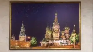 Светодинамическое панно "салют" (200х300 см.)
