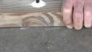 WALL PLATE TO CONCRETE THE START TO BUILDING BASEMENT WALLS  (CC)