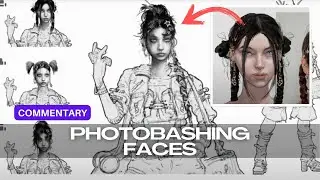 Y2K VR | Concept Art Talk | Part 04: Character Photobash