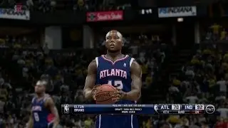 NBA Playoffs Game 2 Atlanta Hawks VS Indiana Pacers 2014-04-22