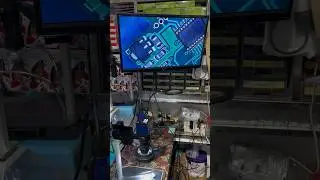ডিজিটাল মাইক্রোস্কোপ ডাবল মনিটরে ব্যবহার করা যায়