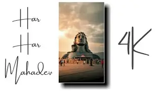 HAR HAR MAHADEV PART 1| BHOLE BABA | MAHAKAL STATUS🙏🌍 | #shiva #bhole #4kfullscreenstatus #bholenath