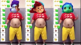 Pixar's Sea Monsters Luca 2021 TikTok Stomach Coffin Dance