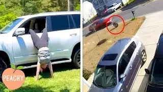 Funniest Car Fails Of The Week || Ridiculous Driver Compilation