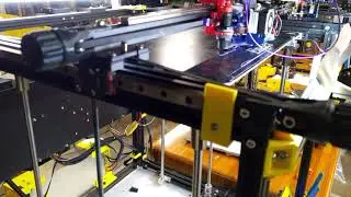 Ender 5 Plus linear rails and new OmniaDrop mount test