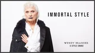 Immortal Style Campaign: Wendy Brandes Jewelry x Style Crone #disruptaging
