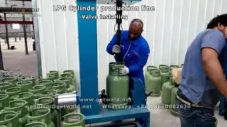 Semi automatic low investment LPG cylinder production line   Getweld