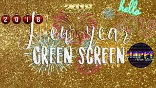3 | NEW YEAR 🎆GREEN SCREEN🎇