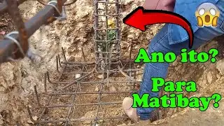 Footing, Column and Beam reinforcement installation.