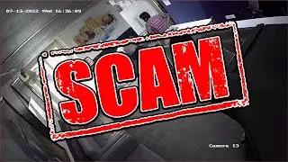 Entering a scam call center