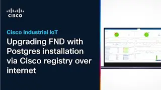 Upgrading FND with Postgres installation via Cisco registry over internet