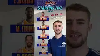 SHANGHAI SHARKS 23/24 STARTING FIVE. 🦈🇨🇳
