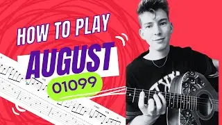 August [01099] - Tutorial für Gitarre