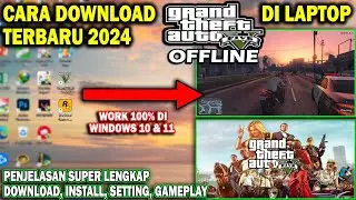 Cara Download GTA V Offline Di Laptop Terbaru 2024 | Download Grand Theft Auto 5 Offline