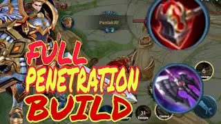 HYPER ARTHUR PENETRATION BUILD | ITEM TRICKS AND CLASH LANE ROTATION | HONOR OF KINGS | MOUSE