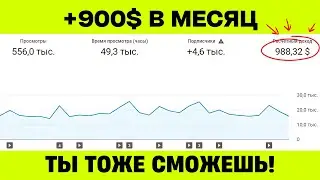 Как Заработать на ChatGPT и YouTube - ЛУЧШАЯ Ниша Без Лица 2024