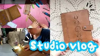 Fazendo TN A5 da Ingrid 📚 | 🎥 Studio vlog 36