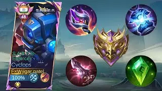 GLOBAL CYCLOPS BEST BUILD FOR RANK UP FASTER !! ( Must Try ) !! CYCLOPS MLBB