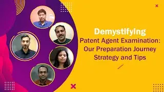 Demystifying the Patent Agent Examination Journey - Our Stories, Sources, Strategies! (PlayHD@1.25X)