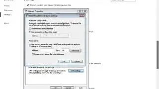 How to change Proxy setting on Google chrome