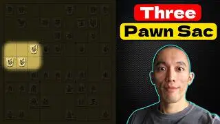 【 Shogi Strategies #49 】☗ 3rd File Rook vs ☖ 3 Pawn Sac Strategy