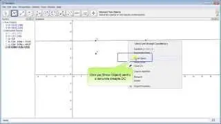 GeoGebra-Construcţia unui dreptunghi