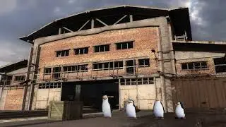 Пингвины из мадагаскара танцуют в сталкере под бандитское радио #сталкер #stalker2 #games #video