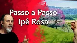 Pintura de Ipe Rosa - Parte 1