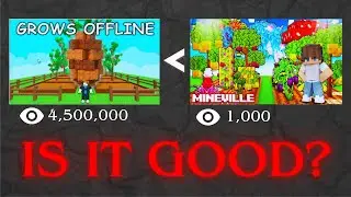 This Minecraft server copied Roblox's Grow a garden.