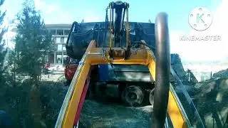 Правильная погрузка самосвала