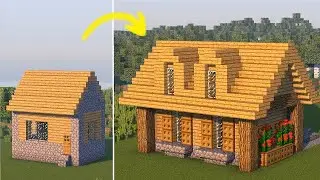 КАК УЛУЧШИТЬ ДОМ ЖИТЕЛЯ В МАЙНКРАФТЕ🏡