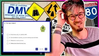 British Person Tries To Pass An American Driving Test!