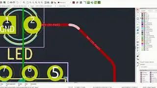 KiCad V6: track fillets for rounded corners