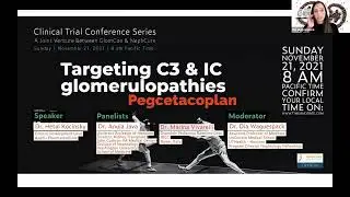 Targeting C3 & IC Glomerulopathies Pegcetacoplan