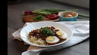 Taiwan Minced Pork La Mian - Done in 10mins (Ready To Cook Noodle Kit)