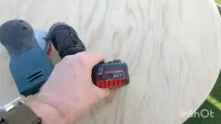 Refreshing Outdoor Table with Bosch GEX 18V-125 Cordless Sander
