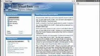 VB.NET Tutorials, Getting Started #1: Download and Run VB