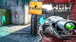 WOLFTEAM SKİNLERİYLE OYNADIM ! | CSGO HİLELİ REKABETÇİ | CS GO HİLE