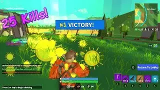 Getting 25 kills in Island Royale Solo! (Insane Gameplay)