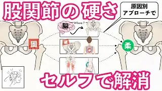 【股関節固い】原因別のセルフケアまとめ2022年版