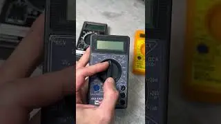 Как найти фазу в розетке мультиметром ? 
