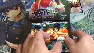 UFS: King Of Fighters XIII Booster Box Opening! (Universal Fighting System)