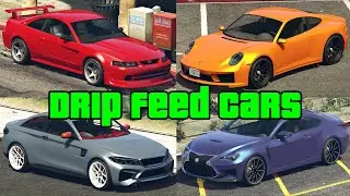 GTA 5 - Tuners DLC - ALL Drip Feed Cars (Prices & Real Life Counterparts)